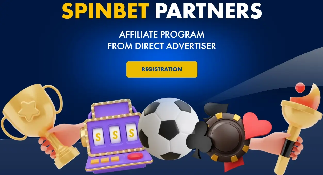 Spinbet Affiliate Program: Registration and Offers.